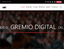 Tablet Screenshot of iabperu.com